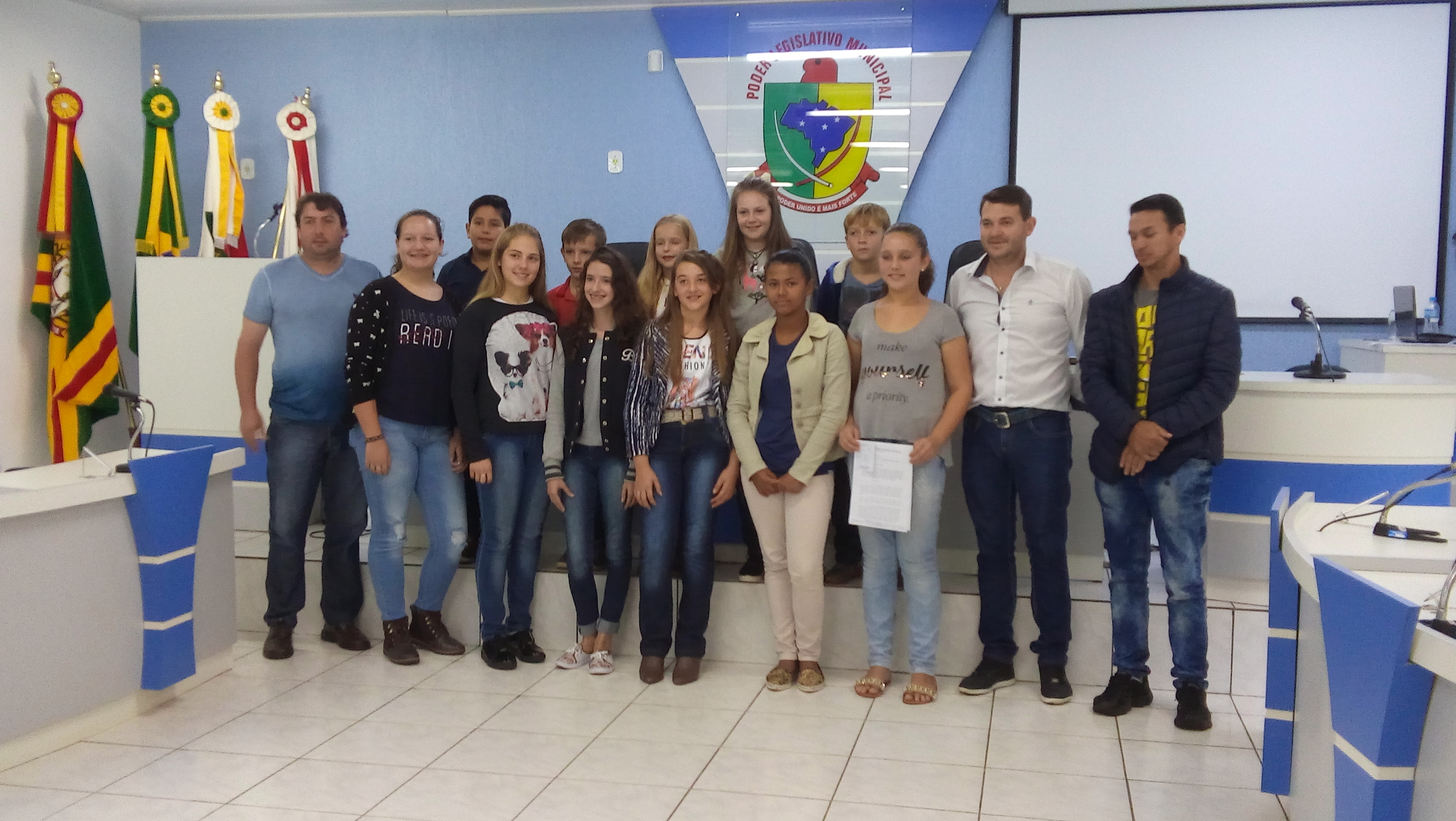 1ª SESSÃO ORDINÁRIA DO PARLAMENTO JOVEM DESCANSENSE 2018 - GRUPO 1