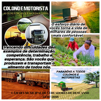 HOMENAGEM AO DIA DO COLONO E MOTORISTA