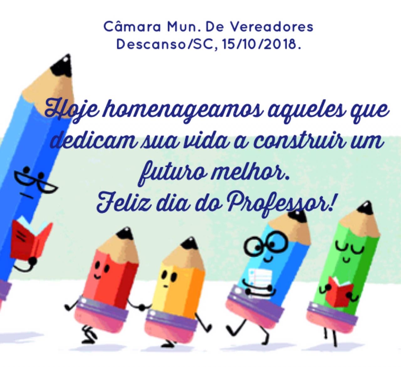 HOMENAGEM AOS PROFESSORES