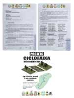 PEDIDO DE IMPLANTAÇÃO DE CICLOFAIXA, LIMPEZA E MANUTENÇÃO DE VIA.