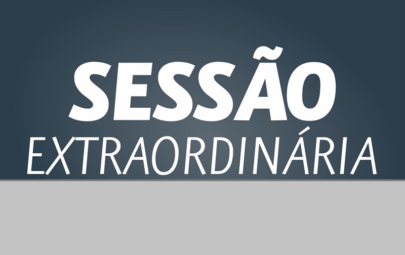 Presidente da Câmara convoca Vereadores para duas Sessões Extraordinárias