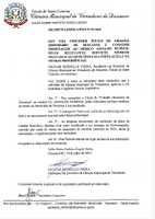 PROMULGAÇÃO DO DECRETO LEGISLATIVO Nº 01/2023.