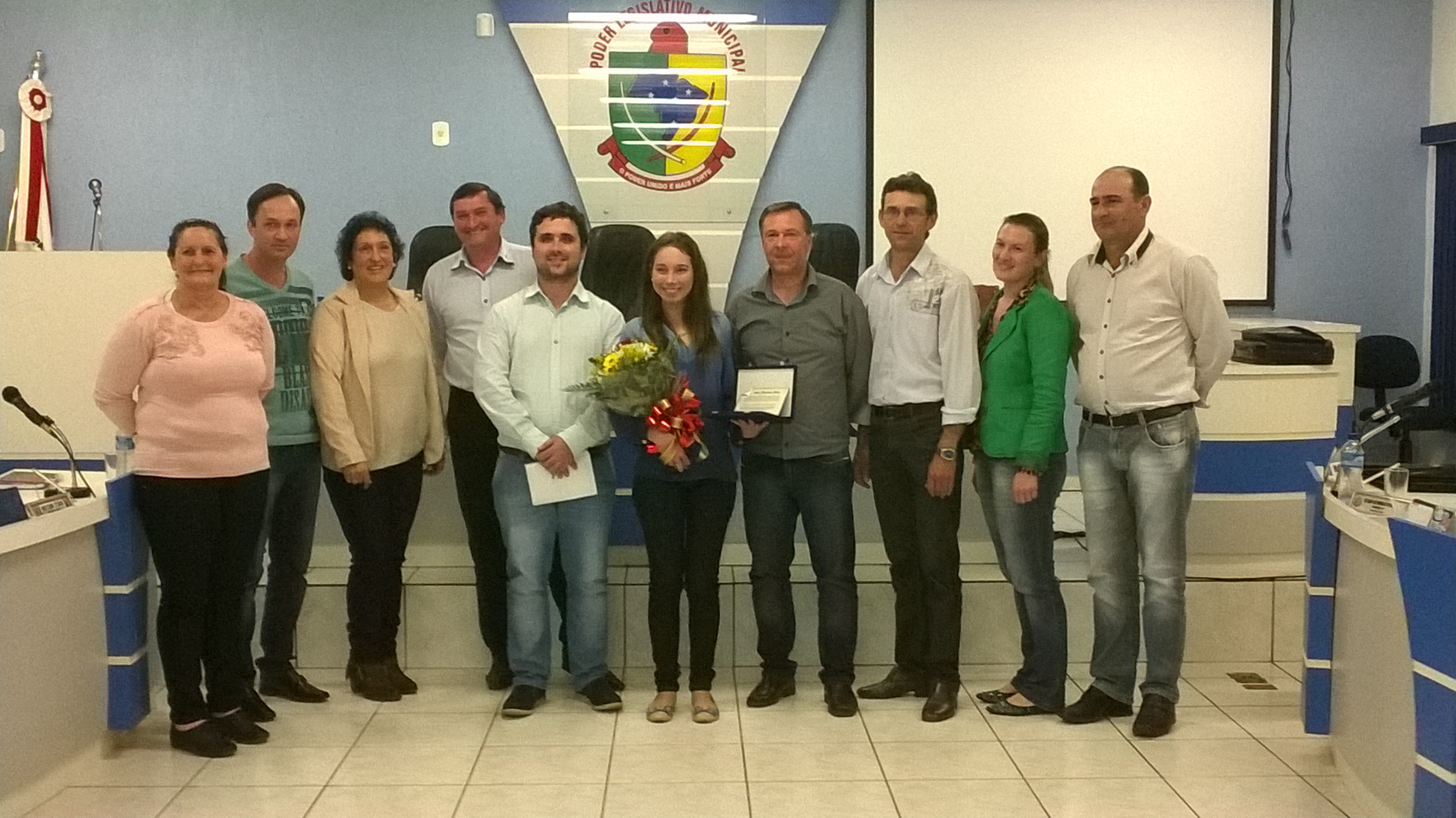 Homenagem da Câmara de Vereadores 