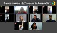 Vereadores realizam Sessão Ordinária virtual
